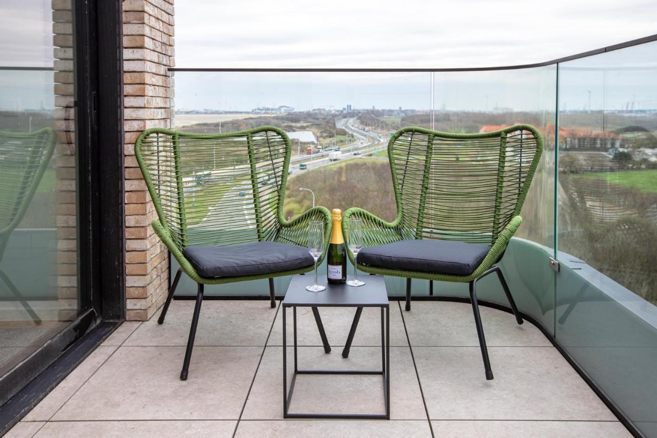 Modern En Gezellig Appartement Vlak Aan Het Strand Бланкенберге Екстериор снимка